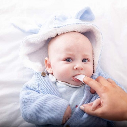 Brush-baby Finger Sleeve Dental Wipes For Newborn Baby (20wipes) | 0-16 months